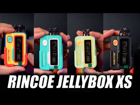 Kit Pod Jellybox XS 1000mAh - Rincoe - USB C - Video