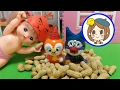 ❤ぴよこおねえさん❤メルちゃん おもちゃ 節分 豆まき 赤鬼 青鬼 鬼退治