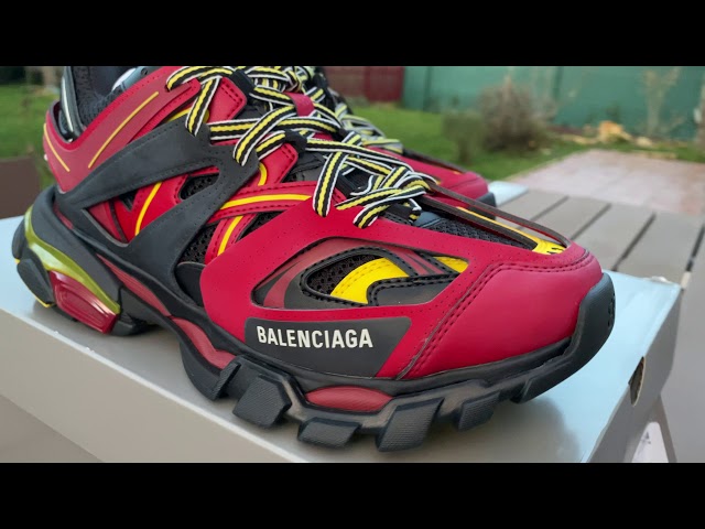 Balenciaga Track Sneakers Red/Black/Yellow Release