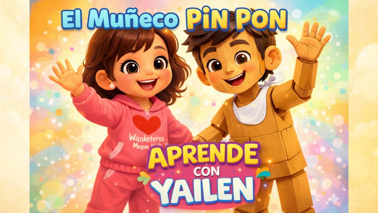Pin Pon 🎵 Canción Infantil | El Muñeco Pin Pon | Aprende Buenos Hábitos con Yailen
