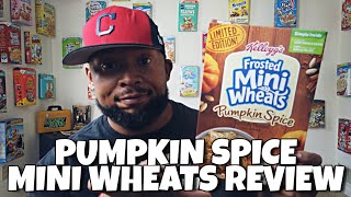 KELLOGG'S Pumpkin Spice Frosted Mini Wheats REVIEW