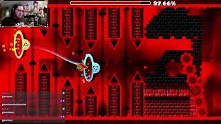 Nice progress after a break ~ Geometry Dash - Yatagarasu 88%