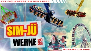 🎡🎢🎠 Sim-Jü Werne 2025 ⭐️ Wunderschöne XXL-Kirmes 🤩 Partypeople und Kirmesfans geben Vollgas 🥳