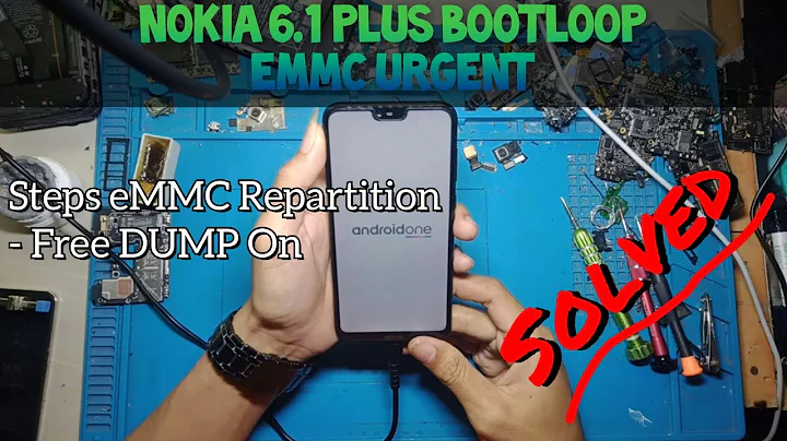 Nokia 6.1 Plus TA-1116 TA-1083 Bootloop | Dump Nokia 6.1 Plus | eMMC Repartitioning @mobilecareid