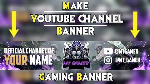 How To Make Gaming Channel Art😱 l Abstract Gaming Banner Kaise Banaye l Full Tutorial l  Mayank Tips