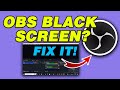 WARNING Fixing OBS Black Screen in 2025 Can't Wait!