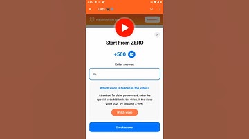 Start From ZERO Cats Video Code Today | CATS Video Code Today  #crpto #cats #airdrop #airdropcrypto