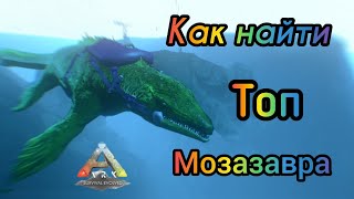 Выживание в АРК мобайл/как найти и приручить топ мозазавра 🤔