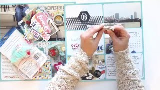 Project Life 2016 Week 06 Using Amy Tangerine Better Together!