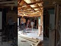 A beautiful home is nothing without solid bones. Watching the crew prep these custom beams is incre
