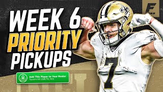 Top 10 Waiver Wire Pickups for Week 6 (2022 Fantasy Football)