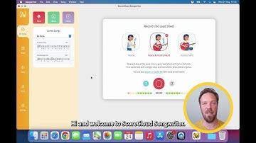 Program Overview - ScoreCloud Songwriter Tutorial
