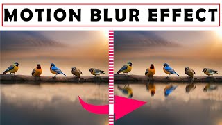Stunning Blur Effect in Photoshop: Easy Motion Blur Technique l Creating realistic motion blur screenshot 5