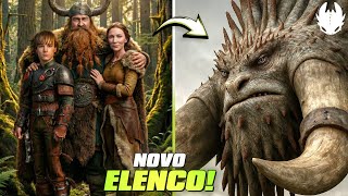 REVELARAM O ELENCO DO NOVO COMO TREINAR O SEU DRAGÃO 2! (2027)