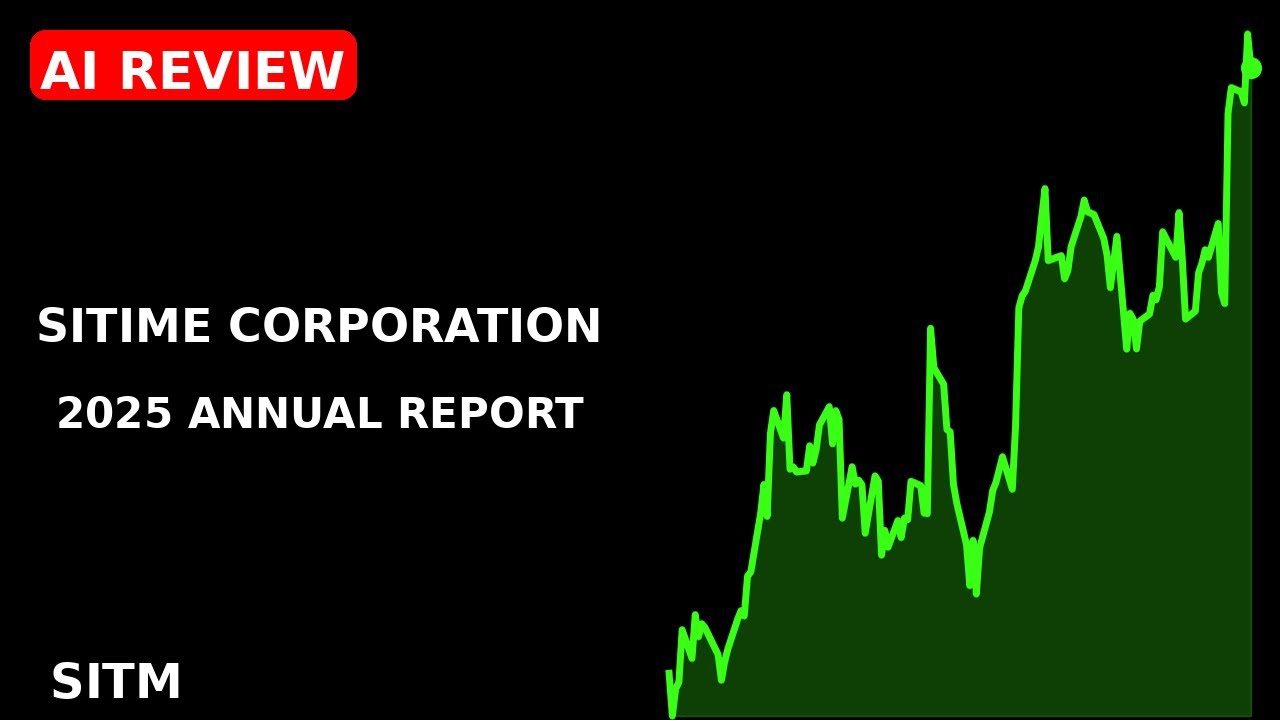 Sitime Stock Sitime Corporation 2025 annual report - YouTube