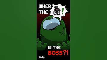WHERE THE HELL IS THE BOSS!?💢 |FlipaClip |Rodamrix ver |Among us