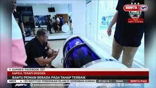 26 OKT 2020-BERITA PAGI-KAPSUL TERAPI OKSIGEN-BANTU PEMAIN BERADA PADA TAHAP TERBAIK