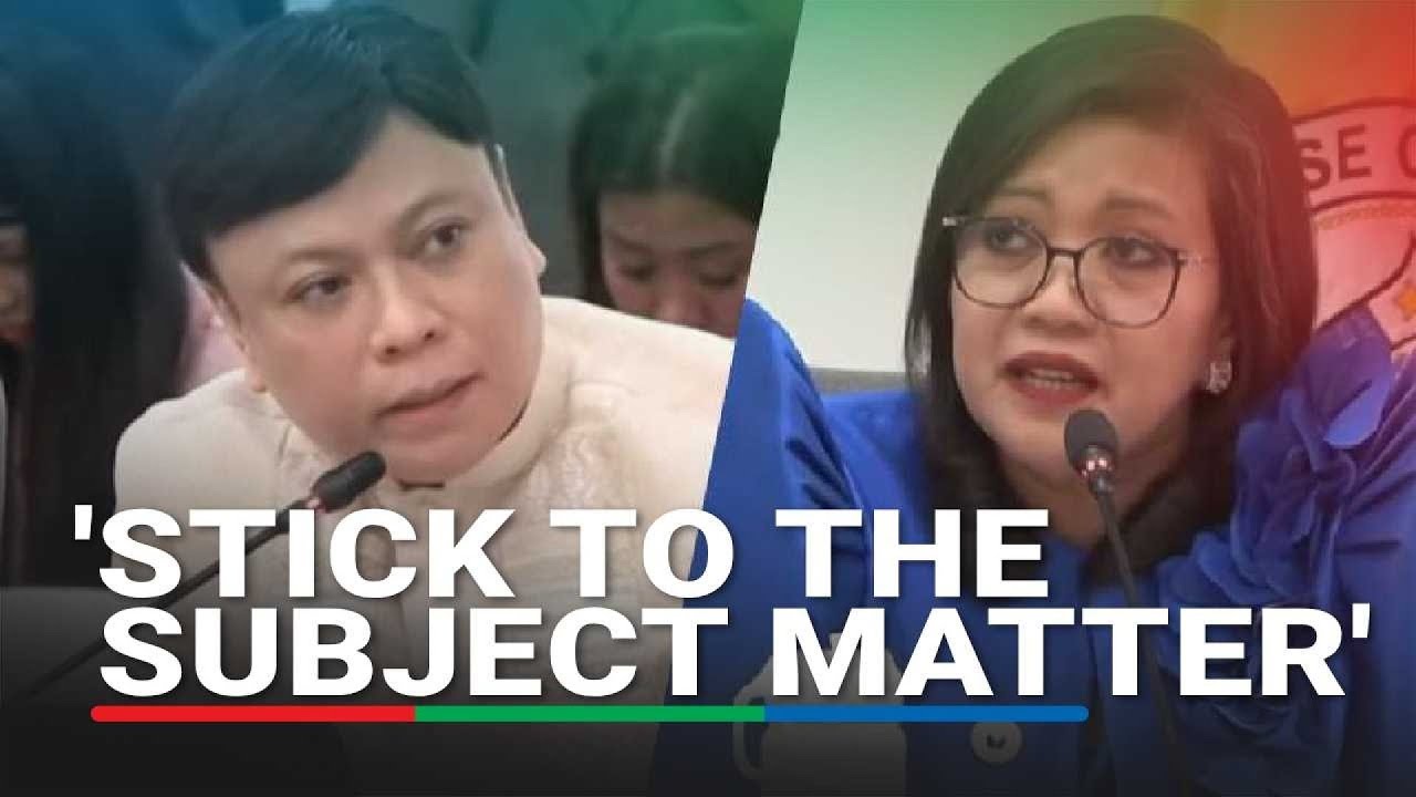 Luistro sinita si Paolo Marcoleta: 'This is not QuadCom, this is impeachment proceedings'