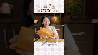 Easy vanilla Sponge Cake recipe 🍰🍌 #baking #shorts #youtubeshorts