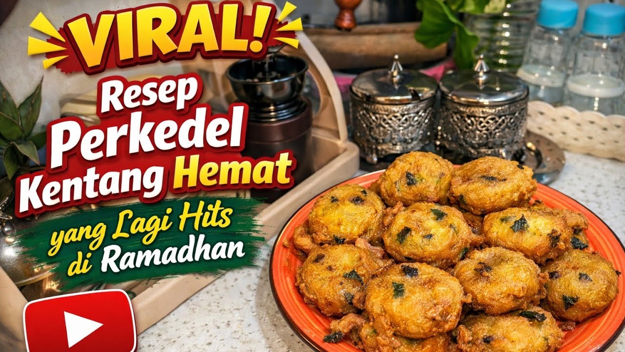 REZEKI RAMADHAN Perkedel Kentang Sedikit Jadi Banyak, Begini Caranya!