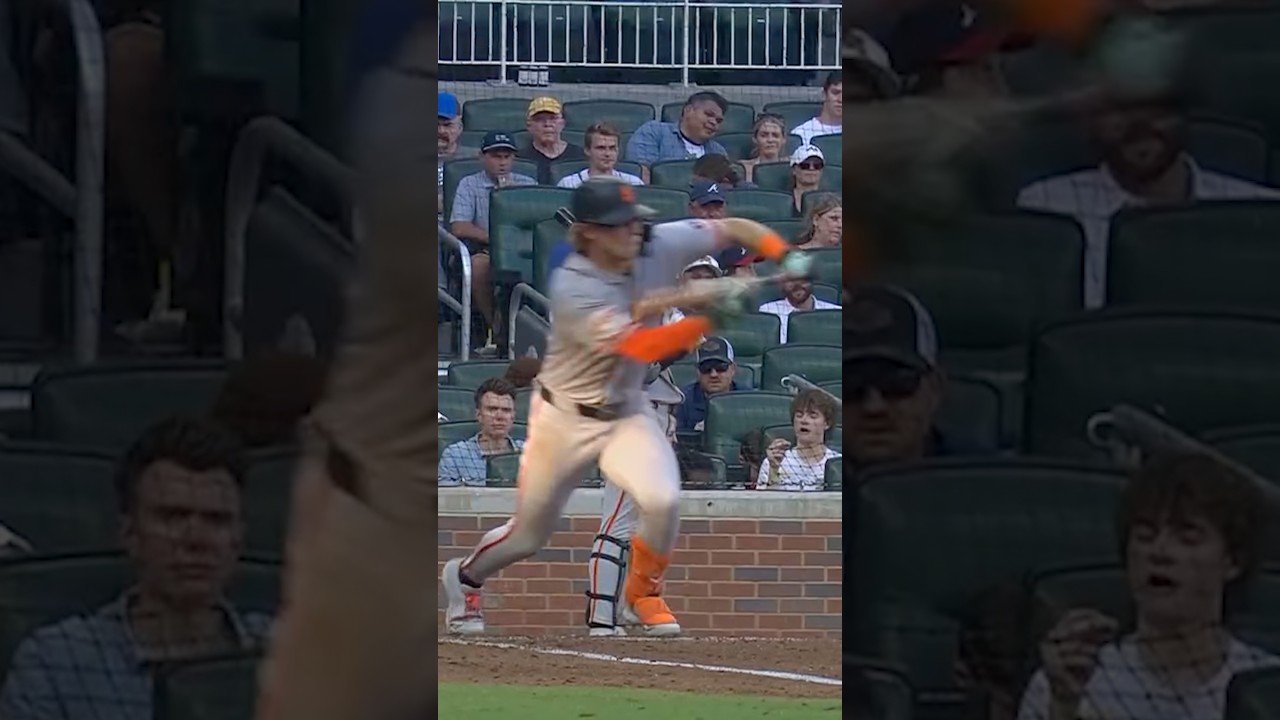 Jonah Cox executes a PERFECT push bunt