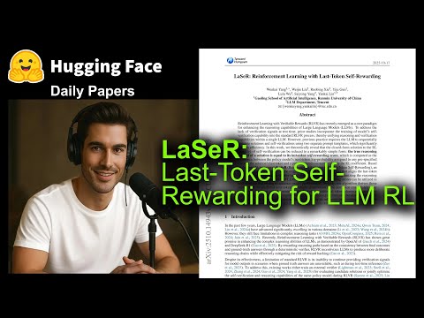 LaSeR: Last-Token Self-Rewarding for LLM RL