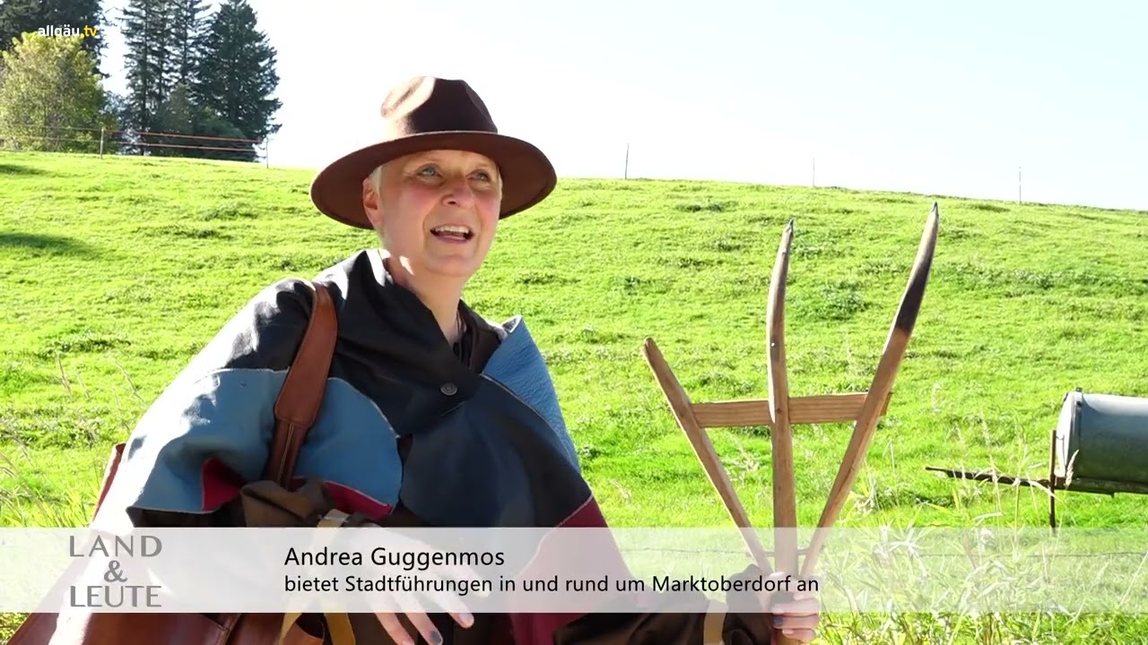 Land und Leute Marktoberdorf: Römerbad, Radwegkonzept und eine Stadtführung der besonderen Art