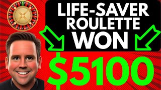 WON $5100.00 QUICK AND EASY WITH BERNIE’S LIFE-SAVER ROULETTE #best #viralvideo #gaming #money #love screenshot 5
