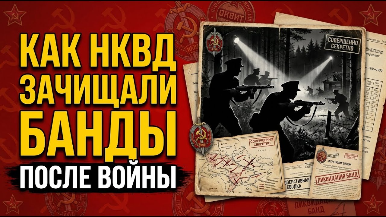 НКВД в Сибири: Как зачищали банды после войны в  1945-1953