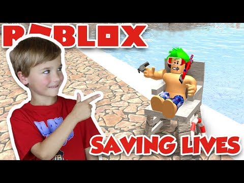 Being Lifeguard In Roblox Waterpark Youtube - roblox water park lifeguard for free