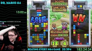 Thabeast Plays Dr Mario 64 Part 1