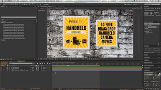 Free Handheld Camera Pack for AE and C4D