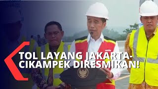 Jokowi Resmikan Tol Layang Jakarta-Cikampek