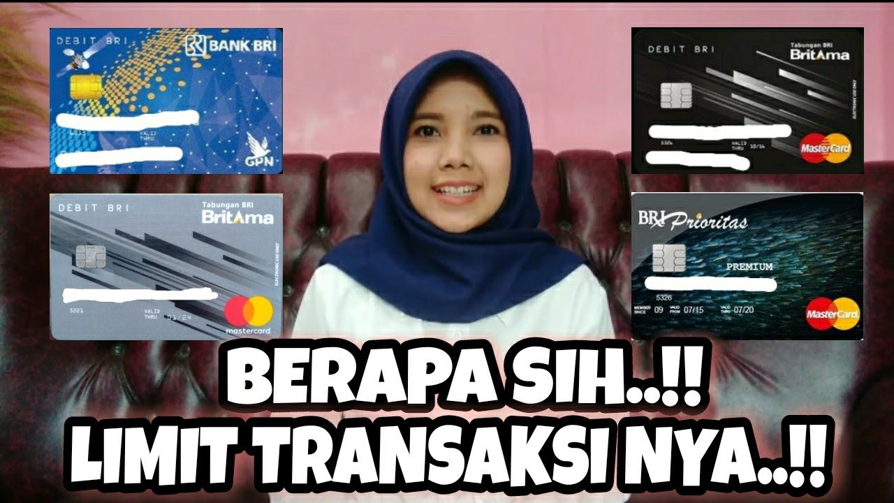 BERAPA SIH LIMIT TRANSAKSI KARTU BANK BRI || Kim Family - YouTube