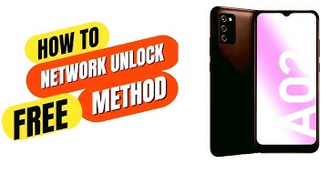 AT&T Network Unlock Code for Samsung Galaxy A02s