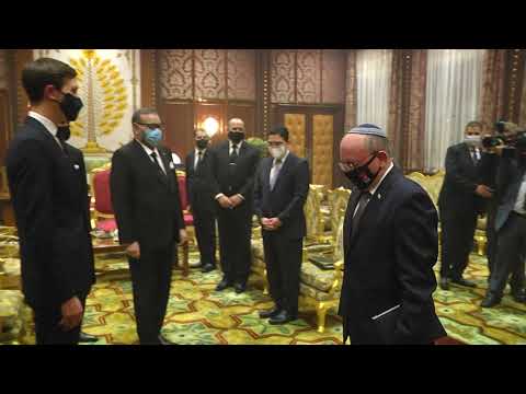 פגישת ראש המל"ל בן שבת עם עם מלך מרוקו מוחמד השישי