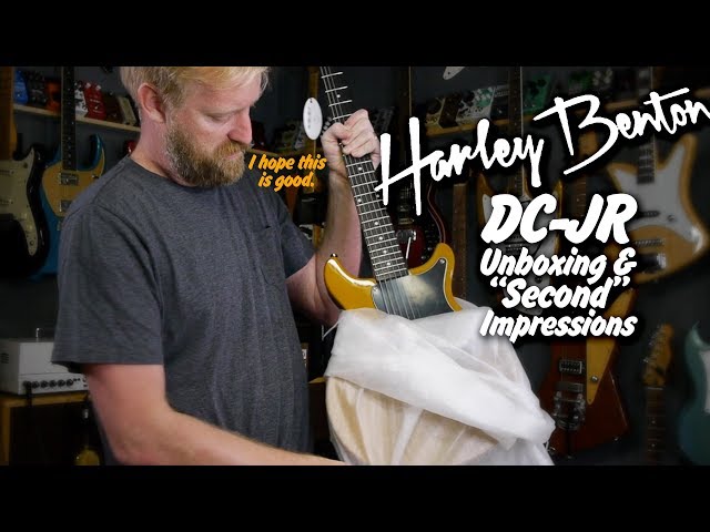 Harley Benton Double Cut Junior - Unboxing and second? Impressions.