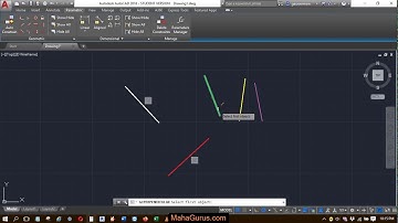 How to Use Perpendicular Constraints in Autocad- Perpendicular Constraints Autocad in Hindi