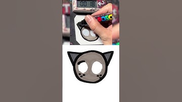 【ASMR】Drawing Gray Horror (Sprunki) in 40 Sec (Remake by xunyu) #art #tiktok #shorts #MillkunTV