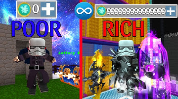 Life of Hcaking Coins | Reaching 999999 Coins + Rank 1 in Skyblock BlockmanGo 1 hour Video