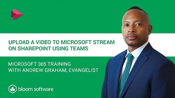 Use Teams to upload a video to Microsoft Stream on SharePoint