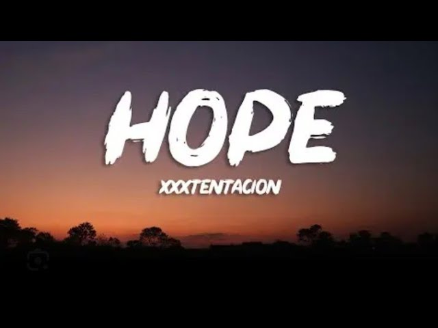 XXXTENTACION— HOPE (LYRICS) | BLACK SCREEN STATUS 🖤❤️🖤