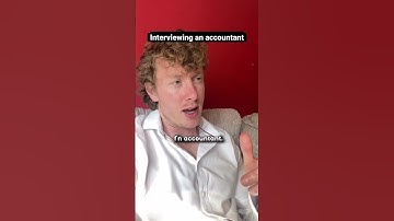 Thumbnail of Interviewing an accountant #funny #workmeme #meme #work #comedy #sketch #interviews #funnyvideo