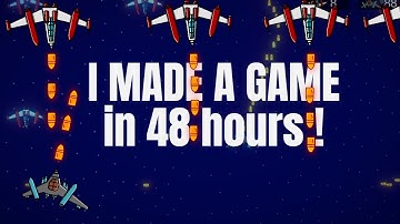 I MADE A GAME IN 48 HOURS | SPACE SHOOTER GAME | UNITY GAME DEVLOG | GAME DEV YASH