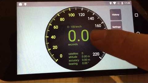 GPS Acceleration ( Android app for measuring car acceleration )