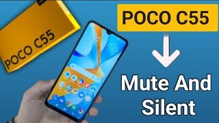 POCO C55 off ringtone, how to remove ringtone in poco phone, how to mute and silent ringtone in poco