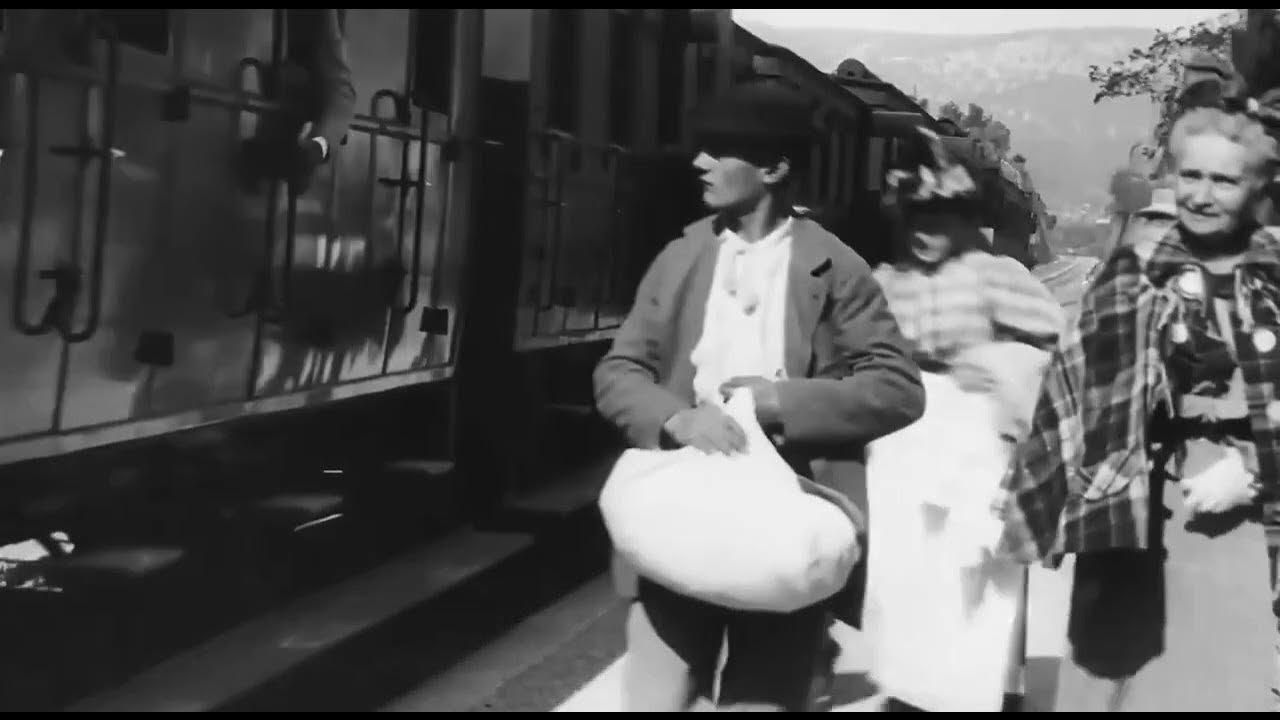 Электричка компрессорный братьев комаровых. Прибытие поезда братьев люмьер. прибытие на вокзал ла сьота.