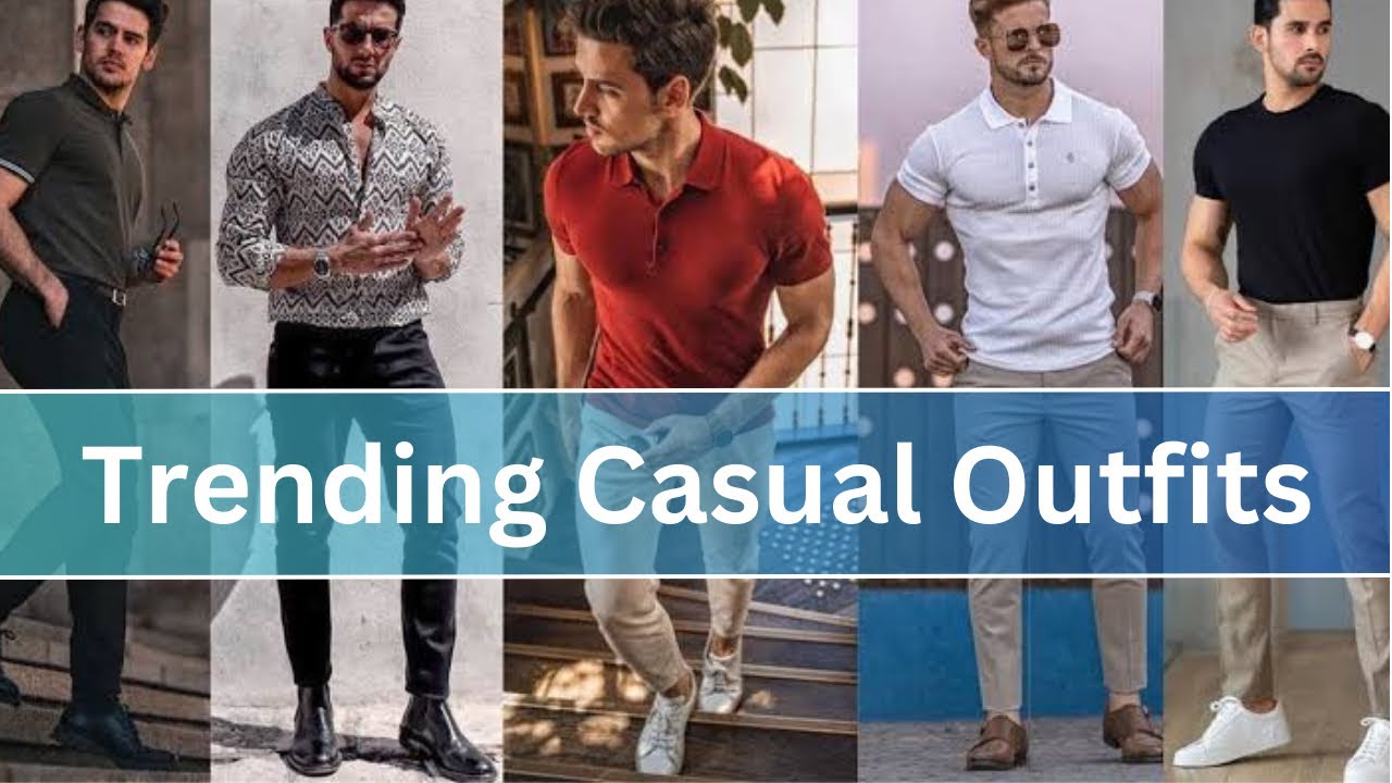 Trending Casual outfits for mens || Stylish Casual Outfits for mens in ...