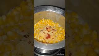 🌽🧀 5-Minute Cheese Corn Treat#CheeseCorn#SnackTime#QuickRecipe