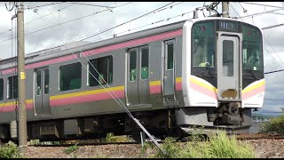 E129系B5編成【4K】信越本線下り451M